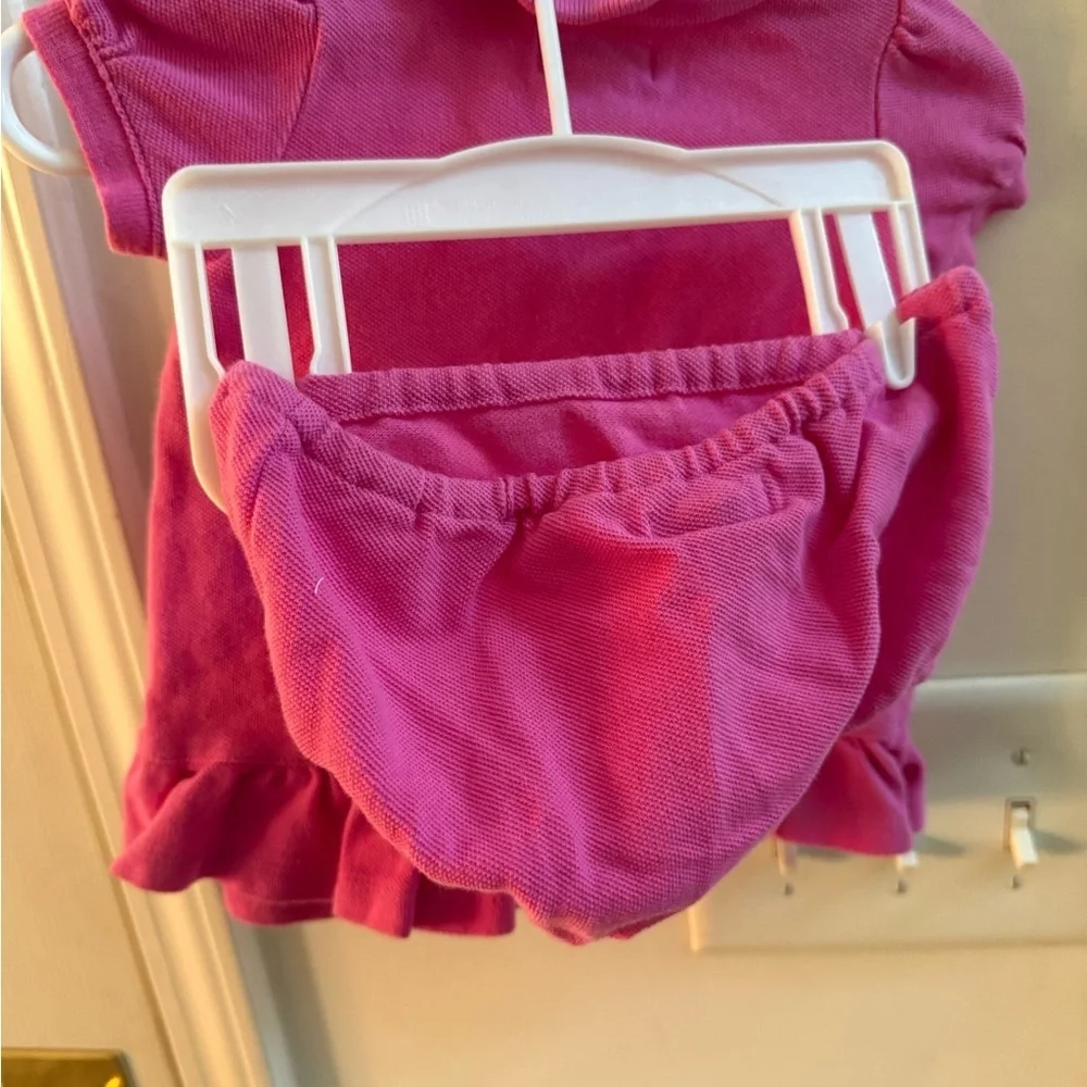 Ralph Lauren Polo Dress & Diaper Cover